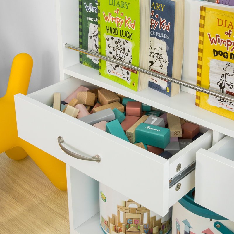 Foline 86cm H X 85cm W Kids Book Display