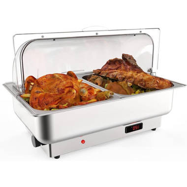 14 qt 1-Tray Electric Chaffing Dish Warmer The Party Aisle