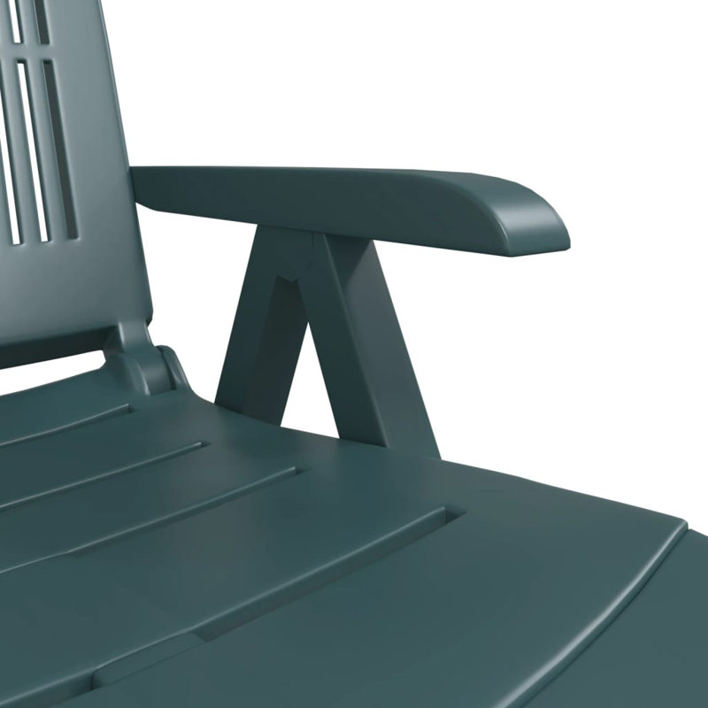 Chaise longue inclinable 61 po Prescillia, Vert