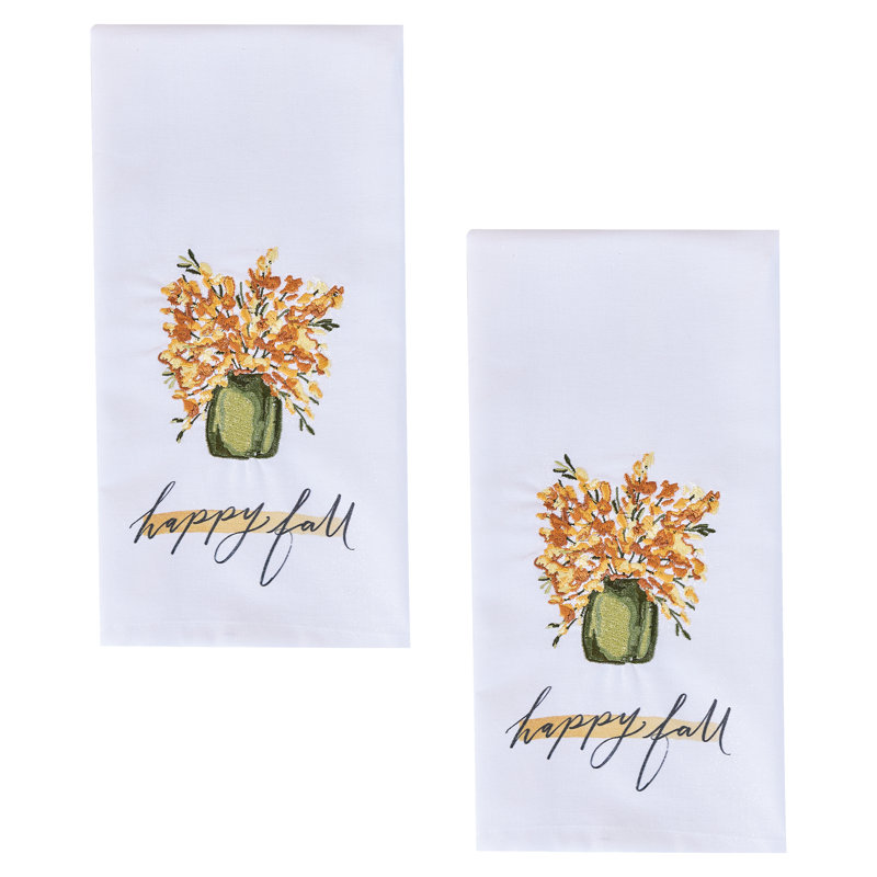  Harvest Blessings Decorative Dishtowel Set Of 2