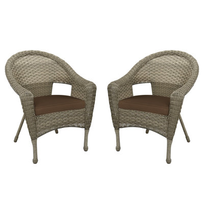 Watts Outdoor Dining Armchair with Cushions