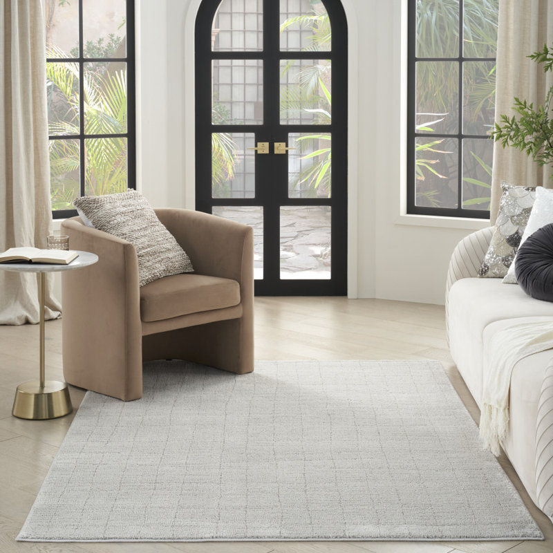 Huston Plaid Indoor Rug, Rectangle 3'11" x 5'11"