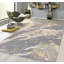 Handmade Silk and Wool Abstract Area Rug-99082588