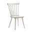 Ensemble de chaises d'appoint 2 pièces, structure en bois massif, design moderne de style campagnard, assemblage facile-100759996