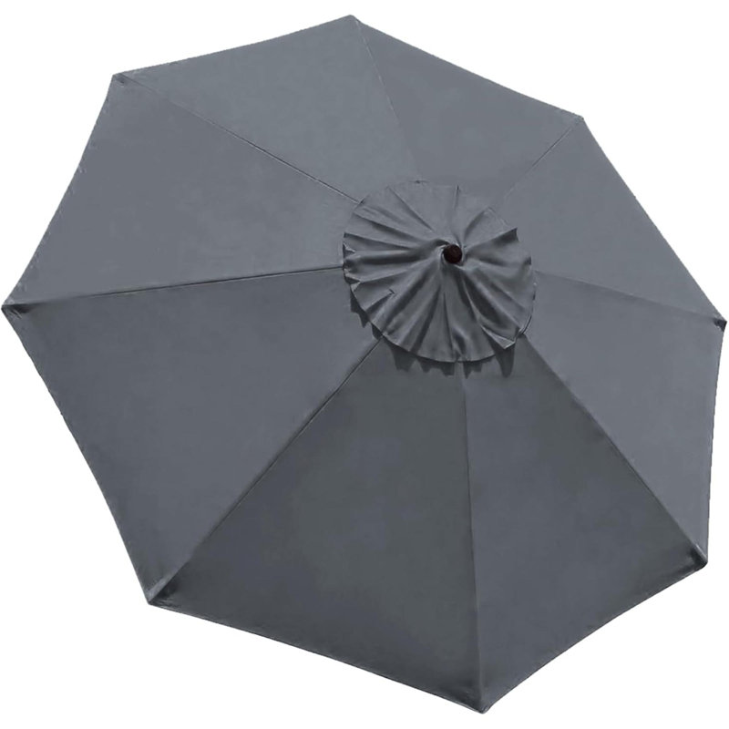 Housse de protection pour parapluie, H 3,46 po x l 6,89 po x P 12,09 po, Gris