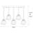 5 - Light Black Kitchen Island Pendant