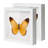 10"X10" Shadow Boxes Display Cases With Soft Linen Back Deep Wood Glass 3D Shadow Box Set For Wall And Tabletop Baby Sports, 2 Pack White