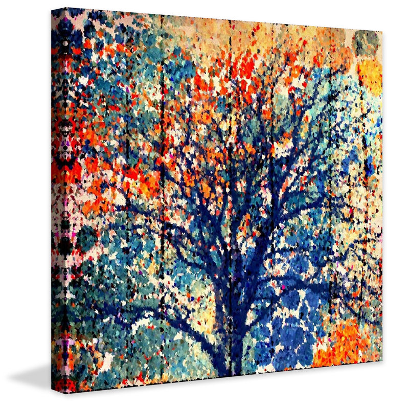 Irena Orlov - Wrapped Canvas Painting, 45cm H x 45cm W