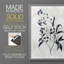 Harlequin Botanical I, reproduction encadrée - bois massif-7947606-7947615