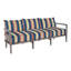 Canapé de patio d'extérieur en teck de 87 po de largeur avec coussins Santa Barbara-1648333502-1684810802-1648333486