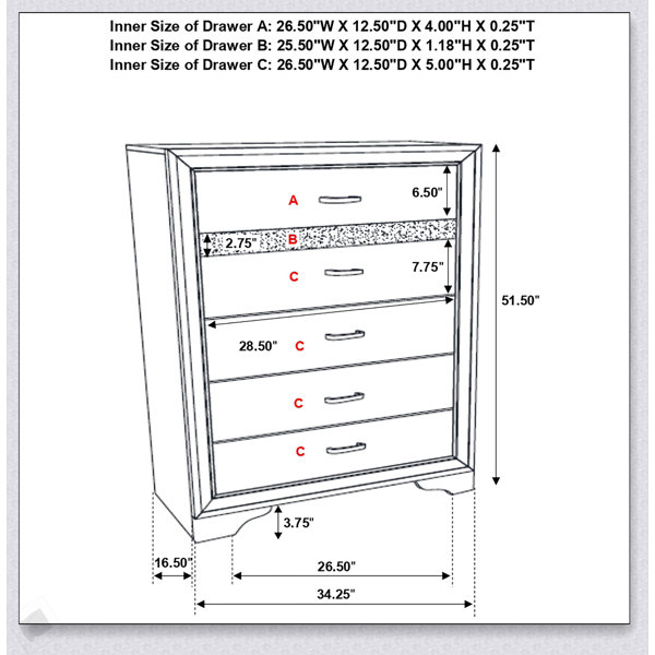 Dimensions du produit