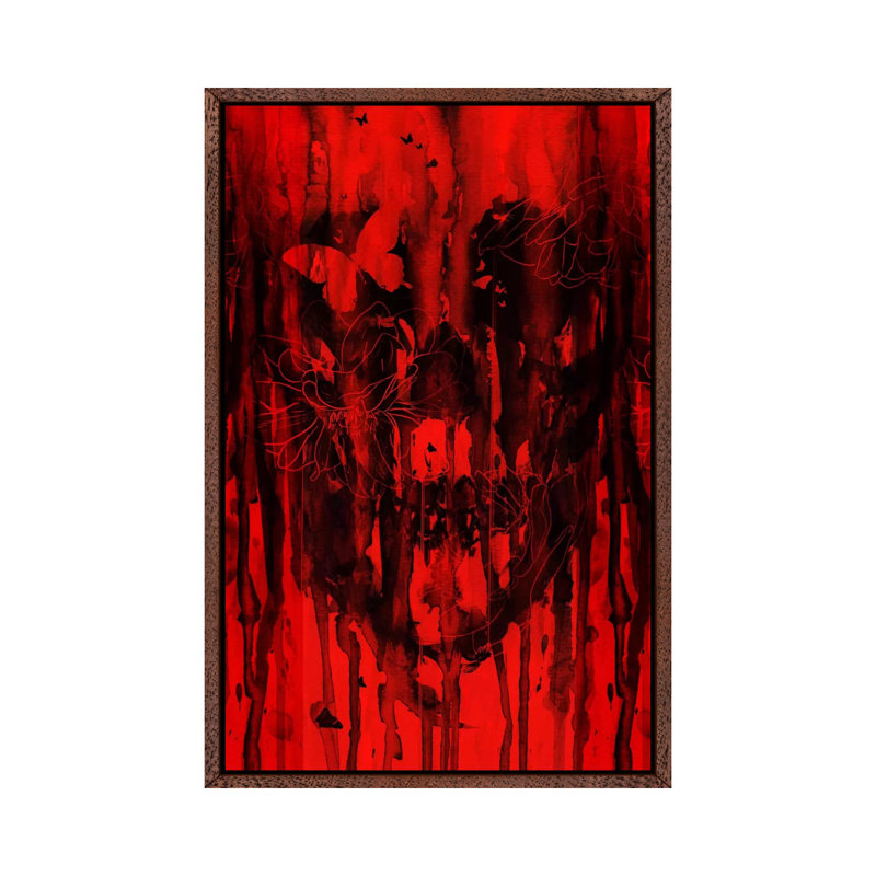 Birth Of Oblivion II by Nicebleed - Print on Canvas, Classic Brown Wood Framed, 66.04cm H x 45.72cm W x 3.81cm D