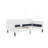 Elena Twin Size Ivory Boucle Upholstered Daybed, Ribbed Tufted Backrest, Daybed In Lavish Modern Design, Richly Hued Foam Comfort