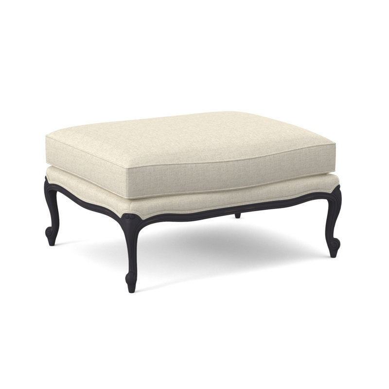 St. Helena Ottoman, Vintage Ebony, Margaret Mahogany