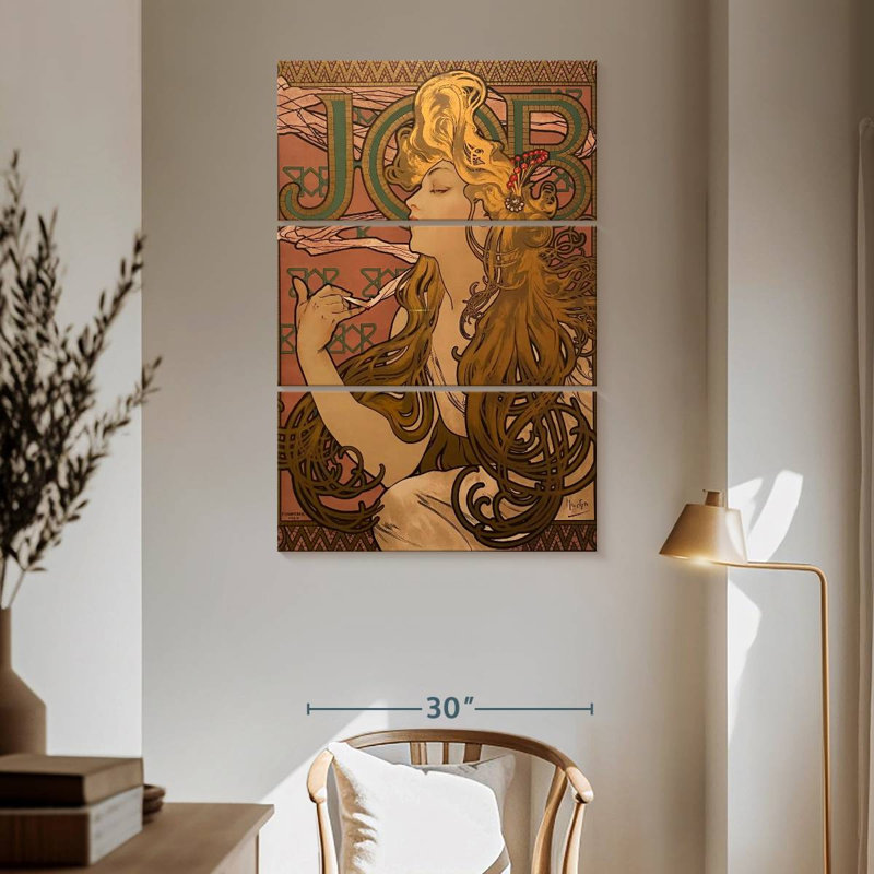Leisha Job 1896, 65" H x 42" W