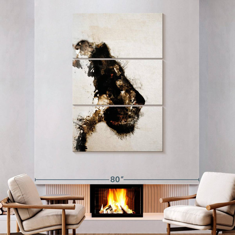 Brampt Lioness Contour, 74" H x 48" W