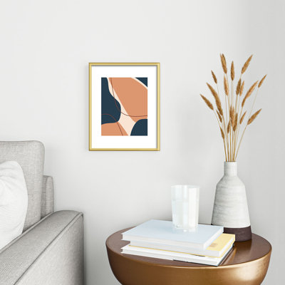«Alilscriptble More Shapes II», reproduction d'art encadrée