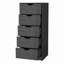 Commode H 42 po, 5 tiroirs, commode de rangement mince-1477997497