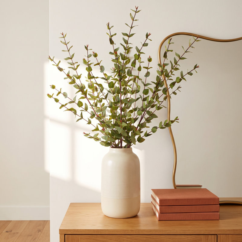 38" Natural Touch Mini Eucalyptus Spray 
