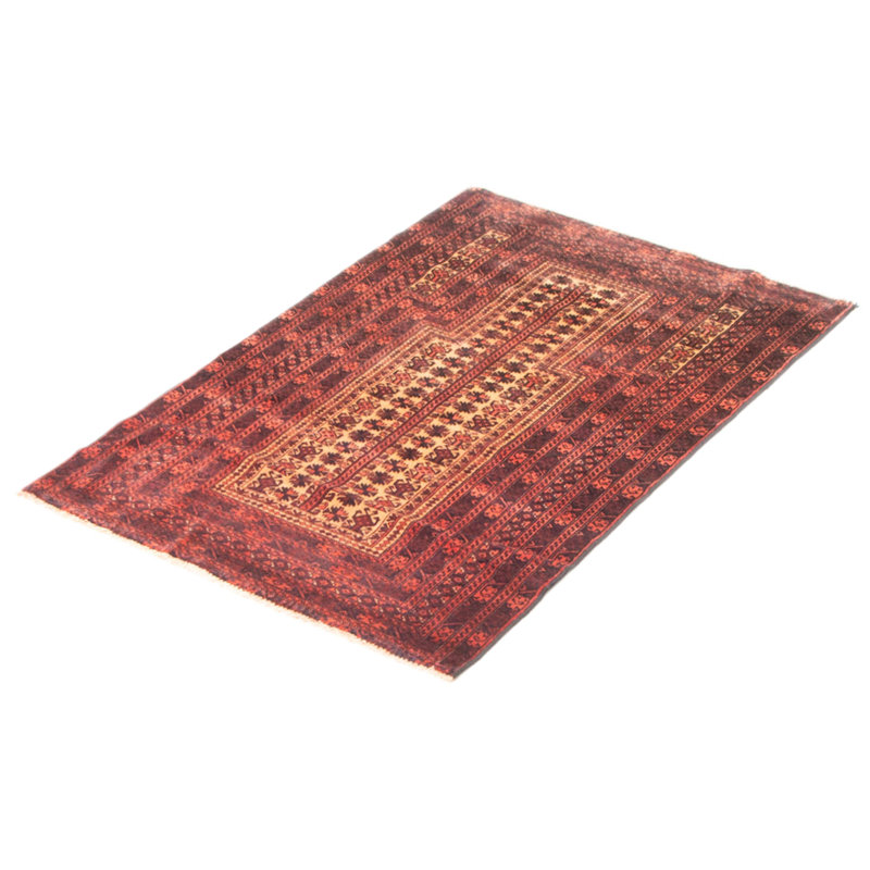Tapis beige Teimani 2 pi 11 po x 4 pi 4 po