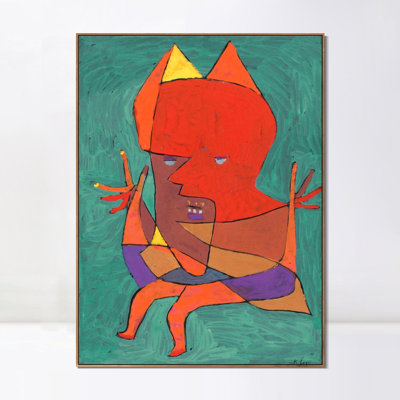 " Art Series#121 " by Paul Klee Print