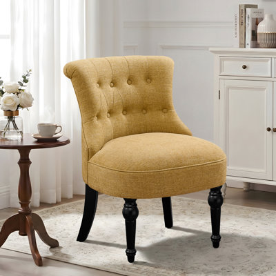 Upholstered Wingback Side Chair