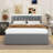 Gosdantin Teddy Fleece Upholstered Platform Bed with Trundle-449317960-449317963