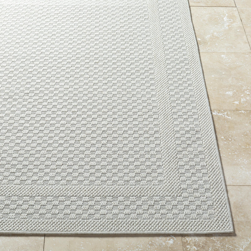 Arlice Checkered Rug, Rectangle 5'3" x 7'