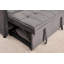 Canapé-lit convertible de 50,3 po avec lit escamotable, dossier réglable à 5 positions et poche de rangement latérale, causeuse compacte pour petits espaces-1820925148