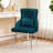 Dorsi Velvet Upholstered Button Tufted Modern Dining Chair-1474221122-1434141117