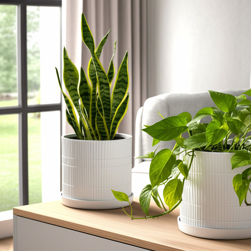 Handmade Ceramic Planter Set