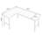 Brown L-Shaped Solid Wood desk-108295811-108295814