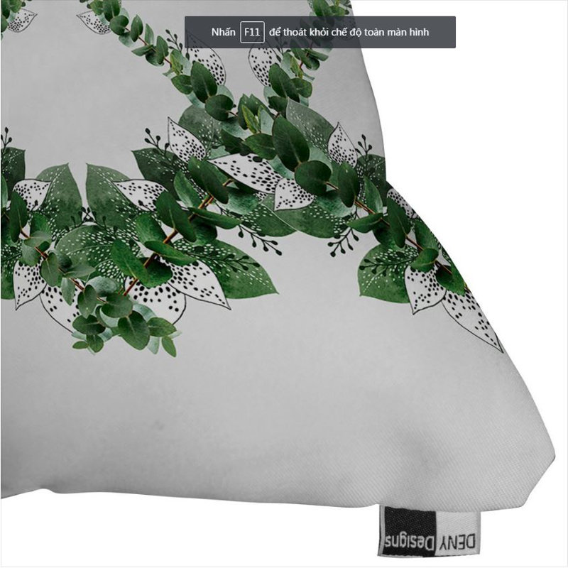 Square Pillow Cover & Insert, 26" x 26"