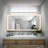 SOLFART 6 Lights Chrome Bathroom Light Fixtures Modern LED Bathroom Light Vanity Lights Over Mirror