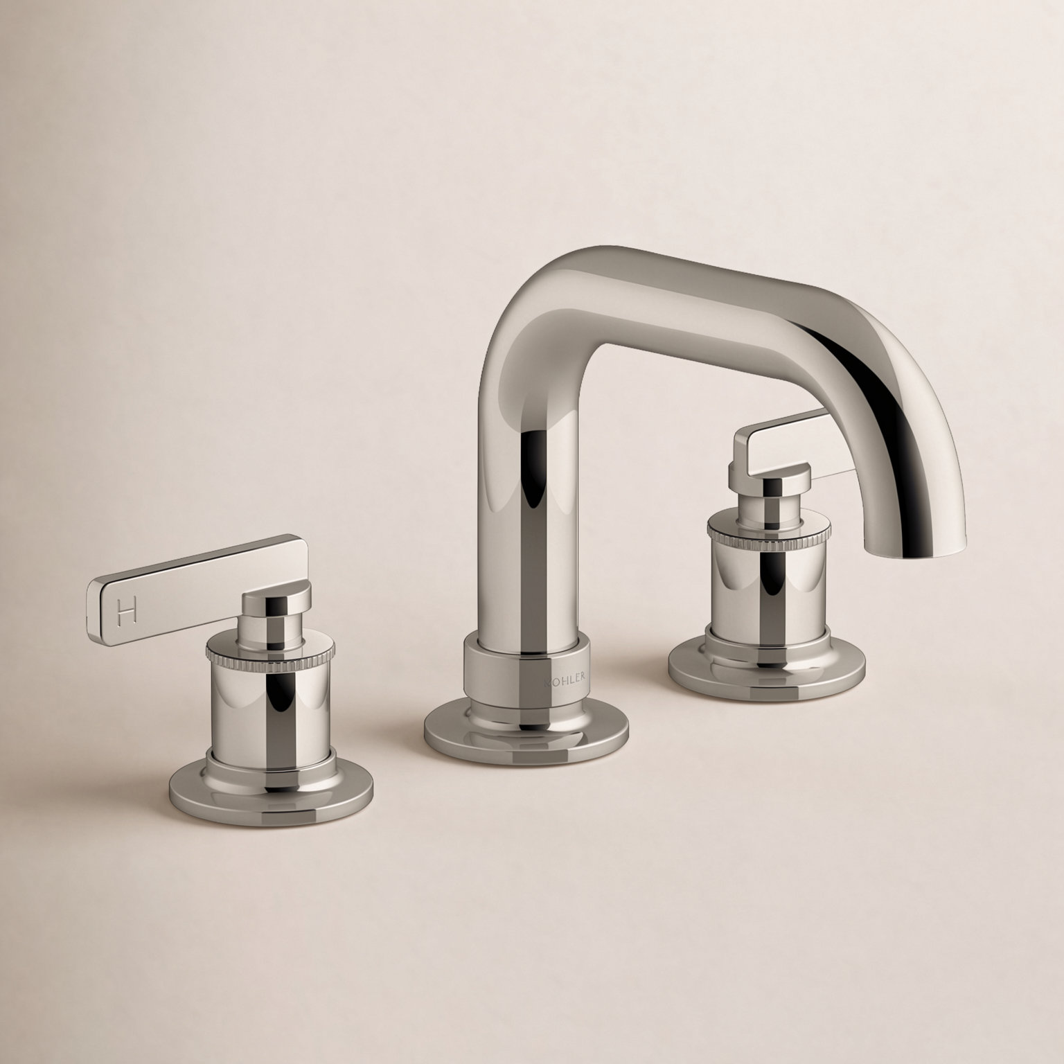 Castia Deck-Mount Bath Faucet Trim,  Polished Nickel