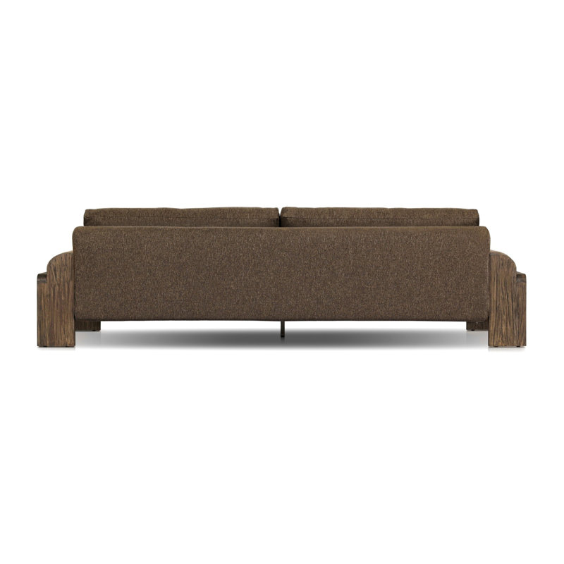 Joette Outdoor Sofa-104"-Washed Brown-FSC, Stained Saddle Brown, Ellor Brown