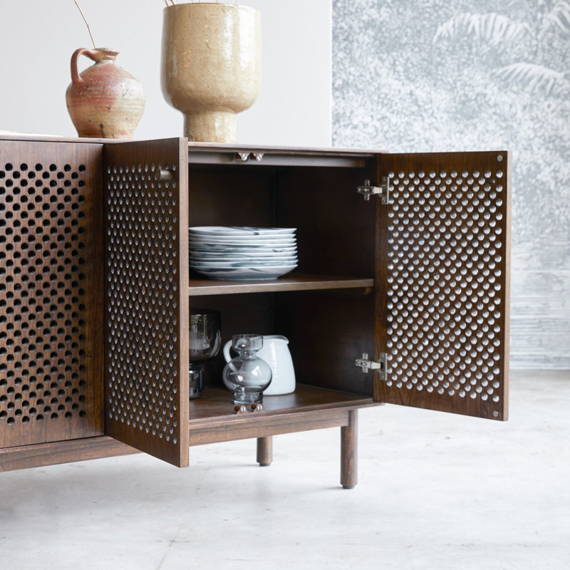Bartho 62.99'' W Solid Wood Sideboard