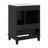 24" Bathroom Vanity With Sink And Drawers, Ceramic Top And Storage Shelves-116117488