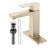 Bathroom Faucet - Stainless Steel Deck-Mounted 1 Hole Gold Finish Contemporary Style With And Drain Assembly Minimalist Design-121645490