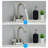 ° Swivel Design Brushed Nickel Sleek Modern Bathroom Sink Faucet For Effortless Control