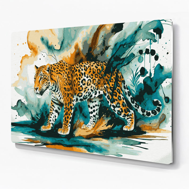 Art mural en métal Big Cats