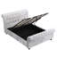 Grand lit de rangement tapissier Hartfried