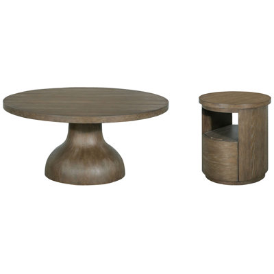 Eastpointe Round Cocktail Table With End Table