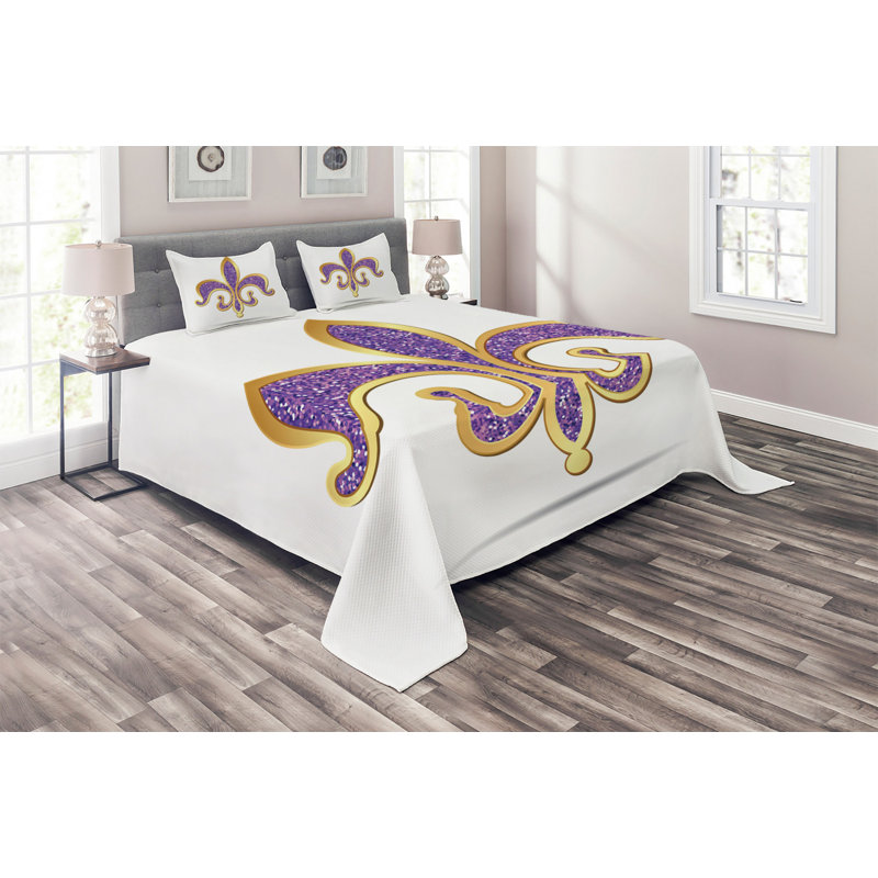 Eclectic Polyester Coverlet