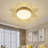 Modern 23.62" Dimmable LED Linear / Sputnik Flush Mount Lighting-723095627