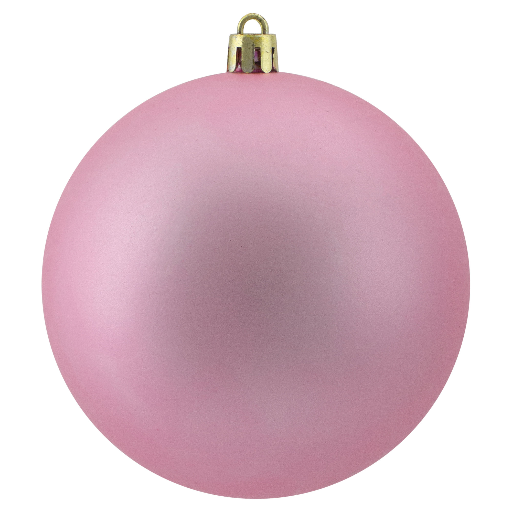 Shatterproof Matte Christmas Ball Ornaments, Pink
