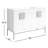 Maisie 48'' Single Bathroom Vanity with Ceramic Top-1765636188-1765636190