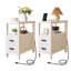 Table basse 23,62 "avec tiroir de rangement en noyer de salon-134693254