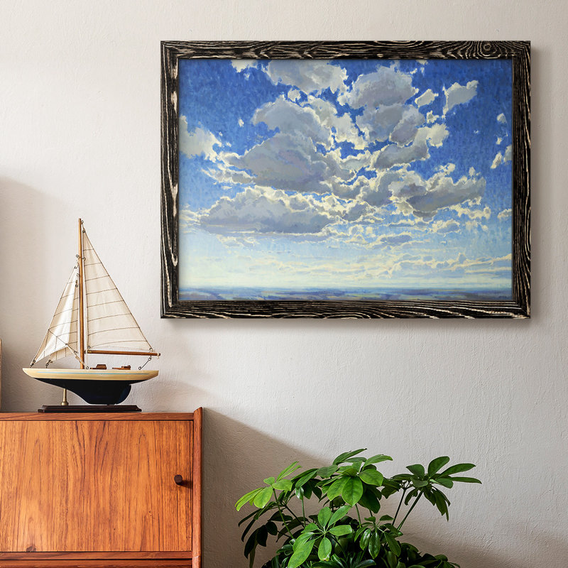 Cloudscape, reproduction d'art sur toile, H 18 po x l 26 po x P 1,5 po, Noir