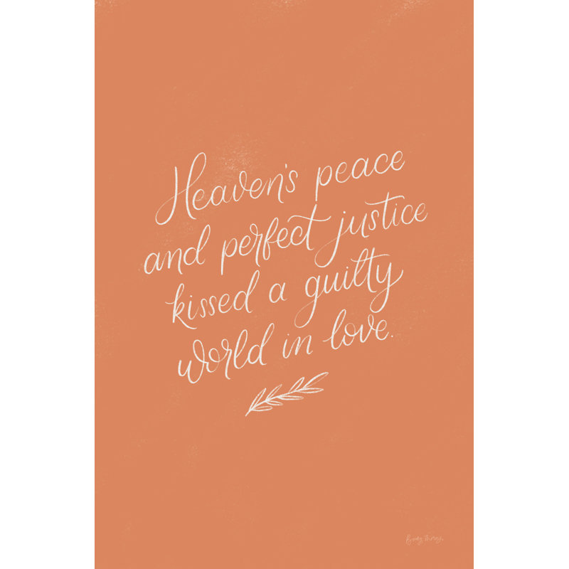 «Sunday Hymn I» par Becky Thorns - Art textuel sur toile tendue, H 18 po x l 12 po, Non, Toile tendue